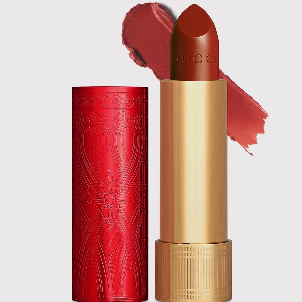 GUCCI Rouge à Lèvres Satin Lipstick - 505 Janet Rust